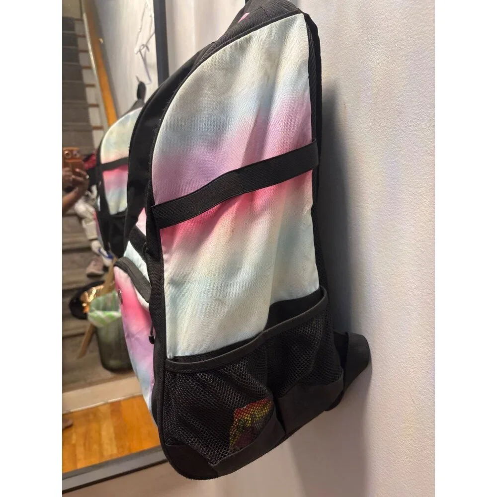 Matein Tie-Dye Backpack With Adjustable‎ Straps & Mesh Pockets 21x13.5x9